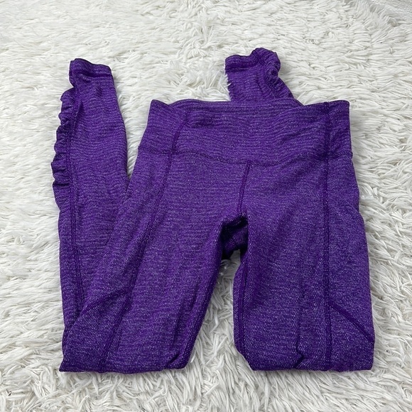 Lululemon Speed Tight Rulu Heathered Herringbone Tender Violet - Picture 1 of 6
